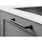 S Maner fonta MOTION negru mat, lungime 182mm